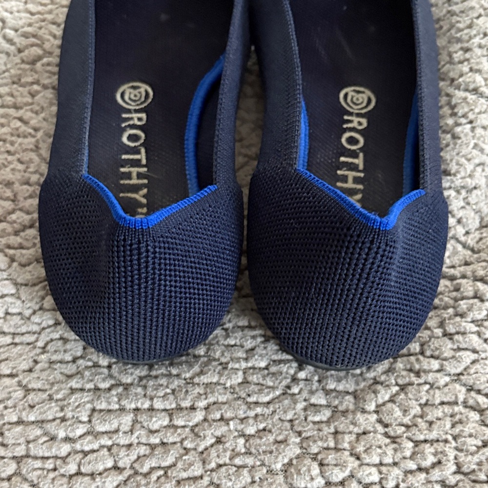 Rothy's The Point Women's Navy and Blue Flats - Picture 5 of 8